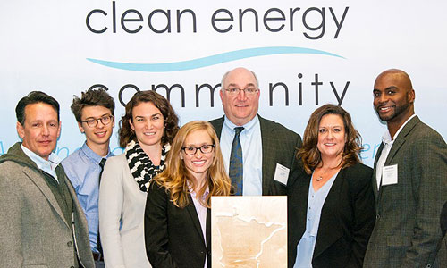 Award recipients from the 2016 Clean Energy Community Awards