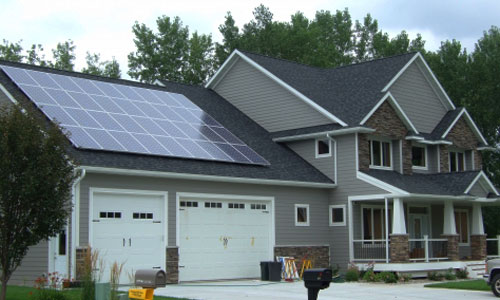 8.5kW Winona residential solar installation by Innovative Power Systems in 2010