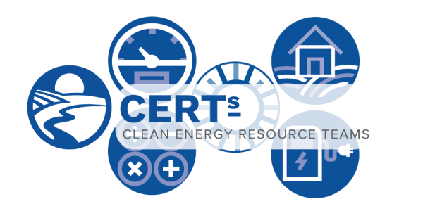 CERTS logo with energy icons