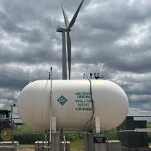 WCROCs wind to ammonia facility