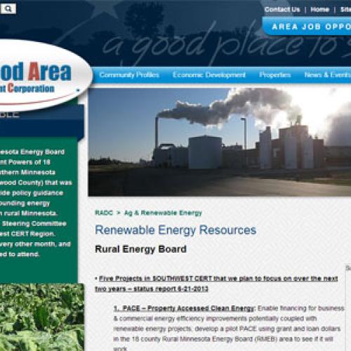 Redwood Area Development Corporation Website