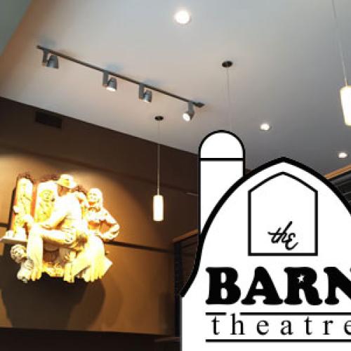 LED lighting upgrades at The Barn Theatre in Willmar we funded in part by a WC CERT seed grant