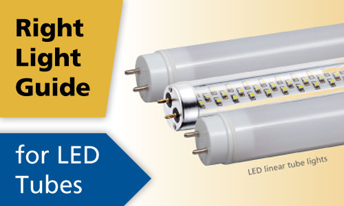 CERTs Right Light Guide for LED Tube Lights