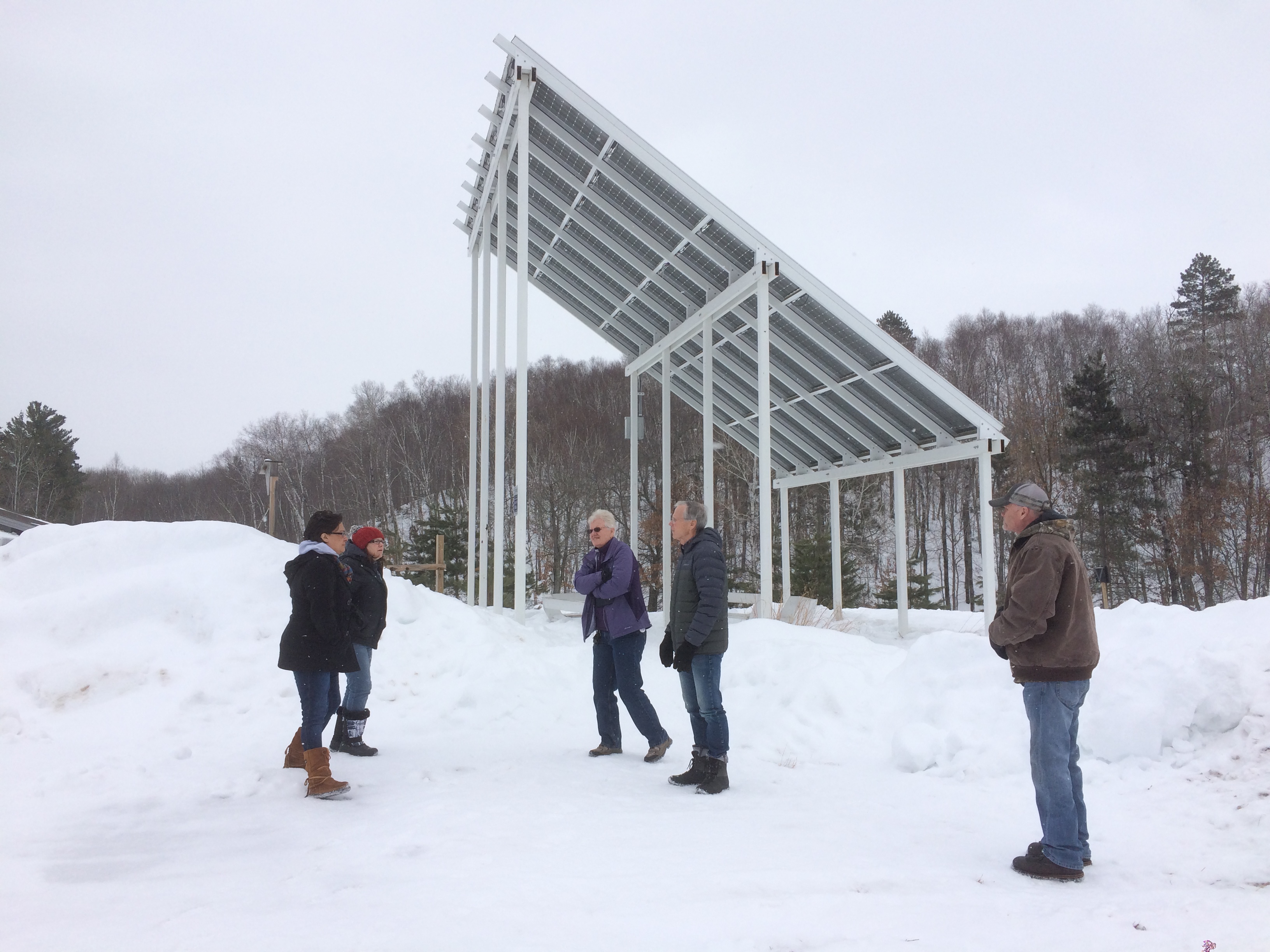 solar and snow