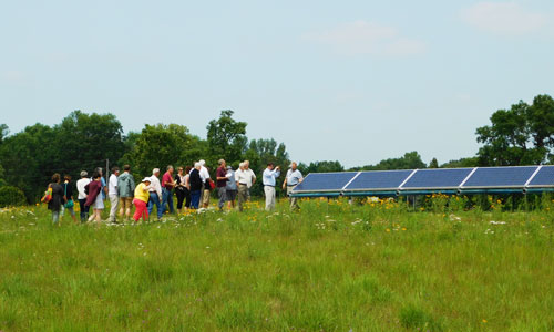 Curious consumers tour LREC community solar garden in Pelican Rapids