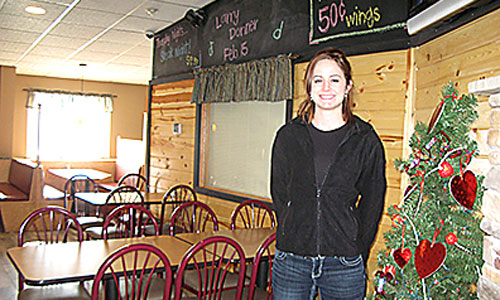 Anna Knott, owner of Knott's Corner Bar & Grill in Lucan