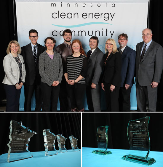 Clean Energy Community Award winners