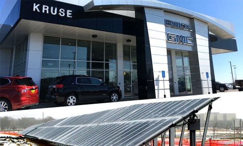 Kruse Motors in Marshall, MN goes solar