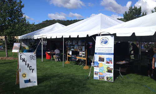 The Energy Tent at Harvest Festival