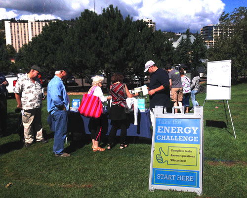 Energy Challenge from Ecolibrium3 at Harvest Festival