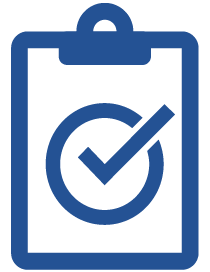 clipboard with a checkmark