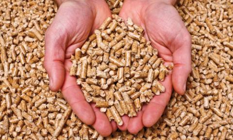 wood pellets