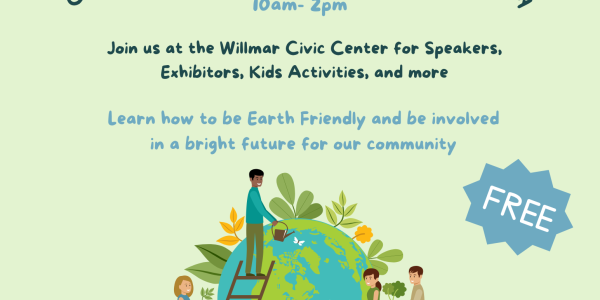 Healthy Earth, Healthy Kids event flier with sponsors