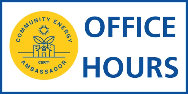 Community Energy Ambassador Office Hours