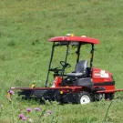 Cowbot in pasture
