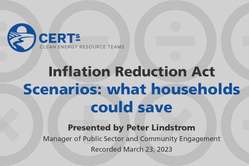 Scenarios: what households could save