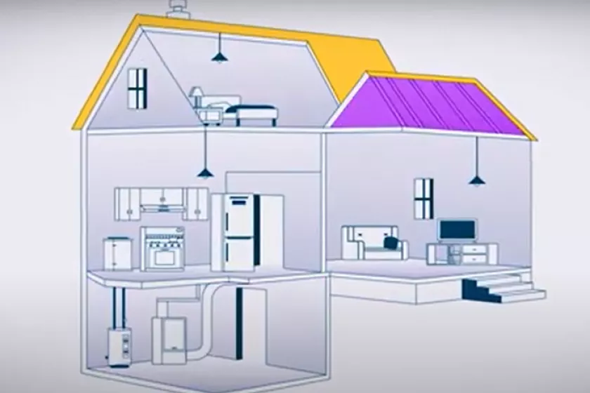 house illustration