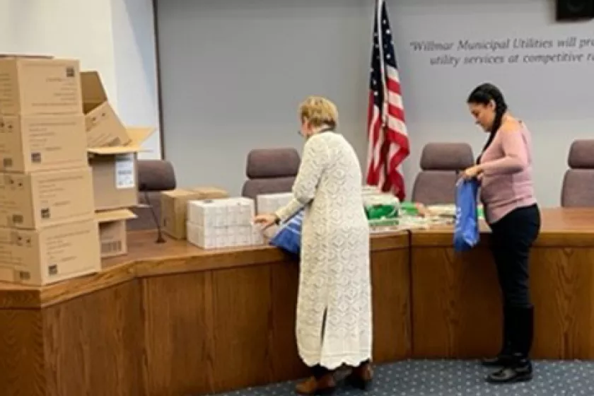 packing boxes