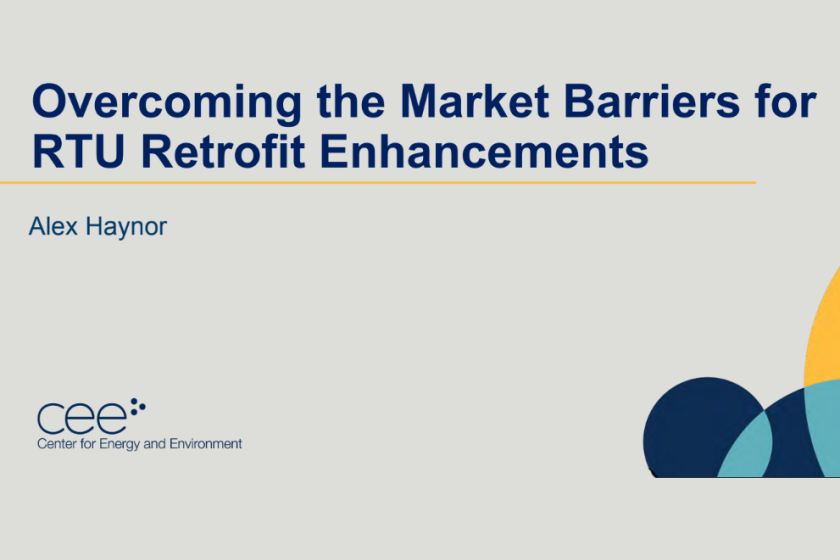 Overcoming the Market Barriers for RTU Retrofit Enhancements