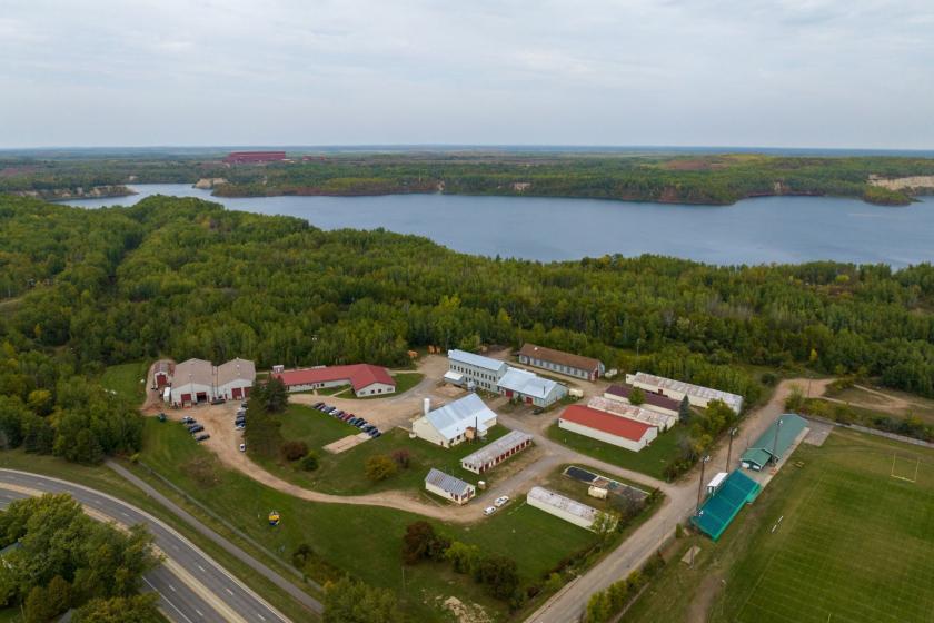 The University of Minnesota Natural Resources Research Institute in Duluth and Coleraine. 