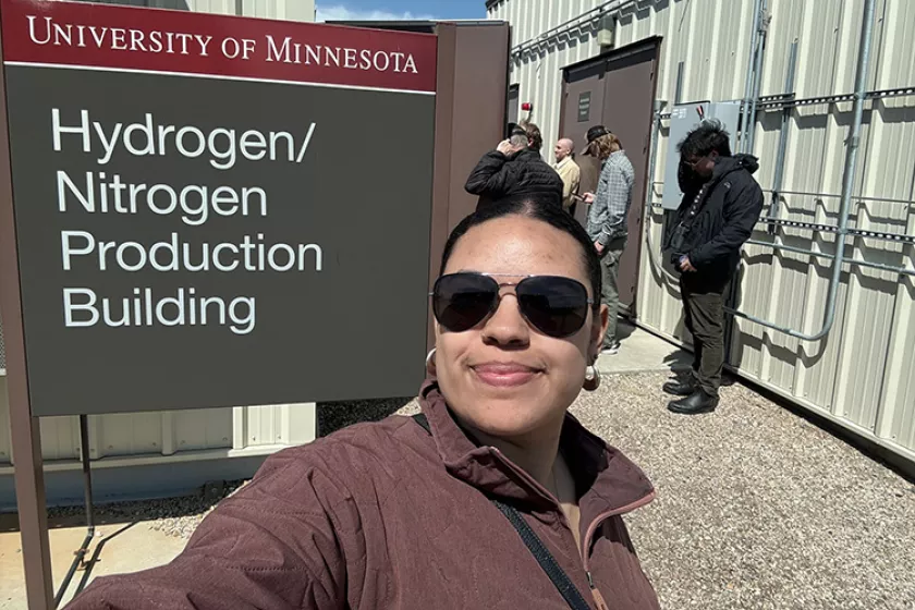 Imani at Hydrogen facility