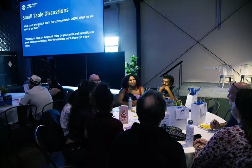 Table discussion