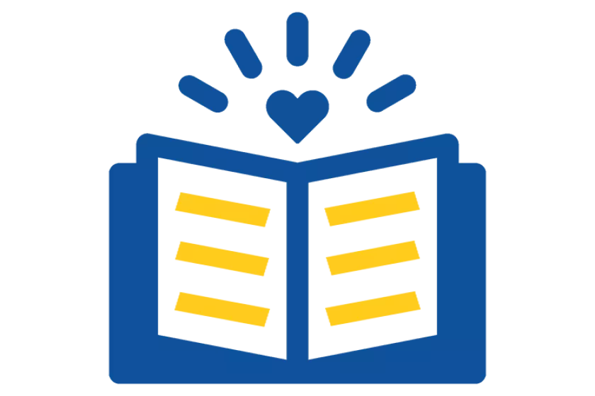 book with heart