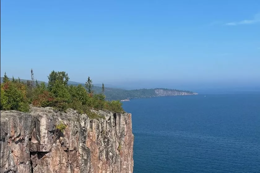Palisade Head in Lake County, Minnesota. 