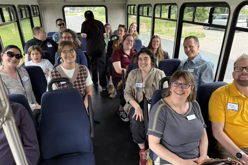 The event included a tour of Prairie Island Indian Community’s solar infrastructure and other advancements. 