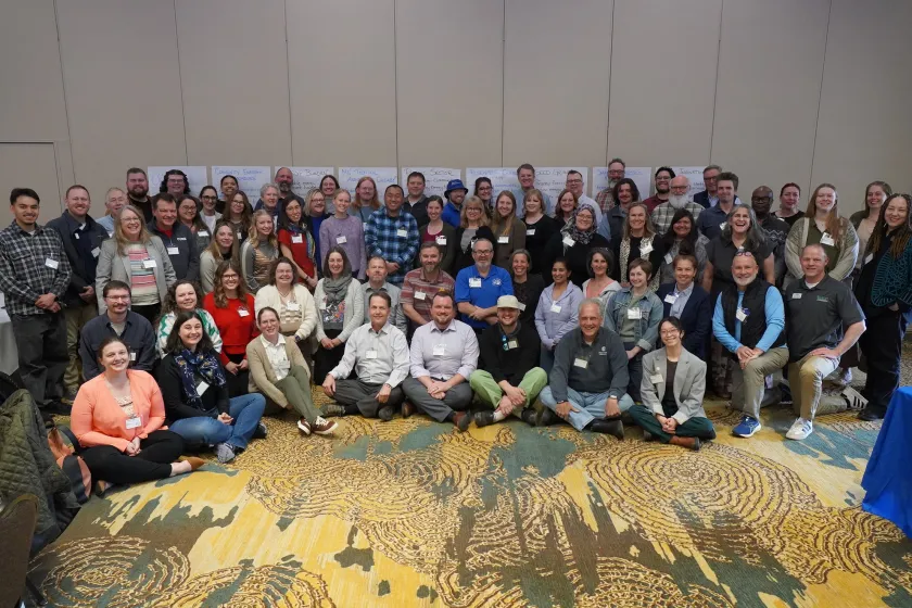 Full group of attendees