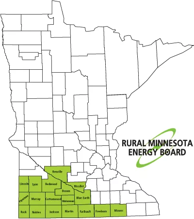 Rural Minnesota Energy Board region