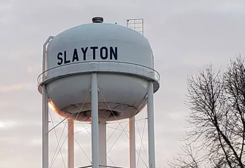 Slayton watertower