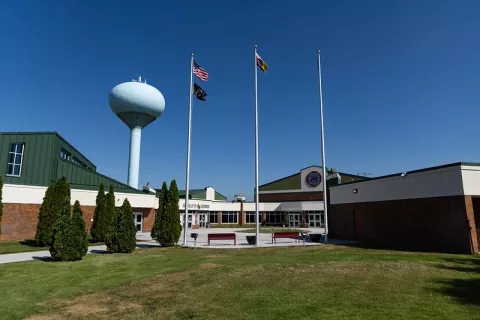 Prairie Island community center, photo courtesy of Prairie Island Indian Community