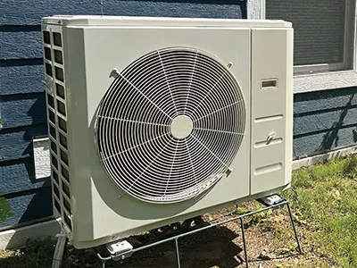 Heat pump condenser