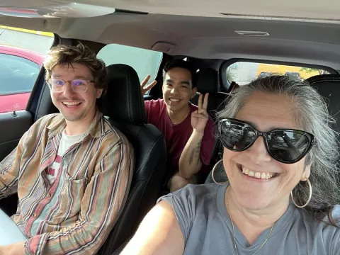 Diana, Aaron, Alejandro