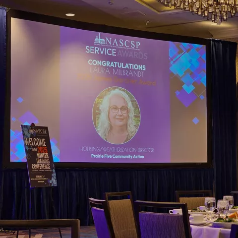 Laura Milbrandt award screen