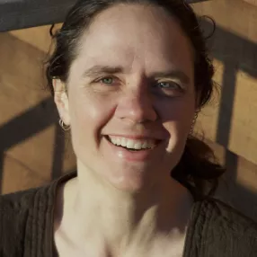 Portrait of Krishna Woerheide, environmental director at Grand Portage