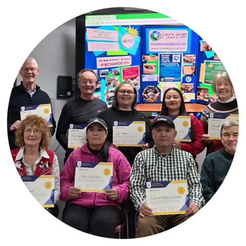 Community Energy Ambassadors in St. James