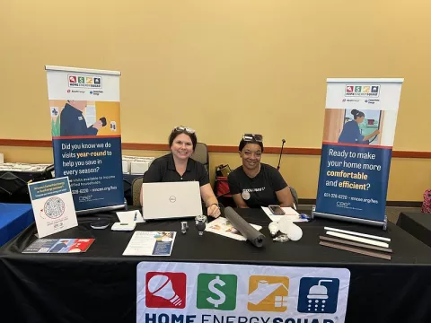 Booth duo