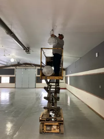 Light installation process
