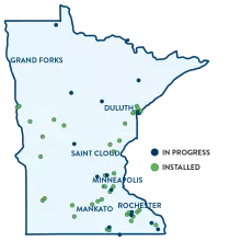 2024 solar for schools map