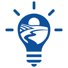 Light bulb with CERTs logo