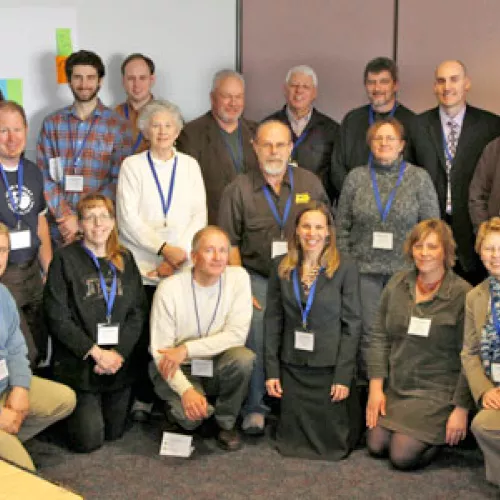Folks from the Central CERT Region who worked on project ideas