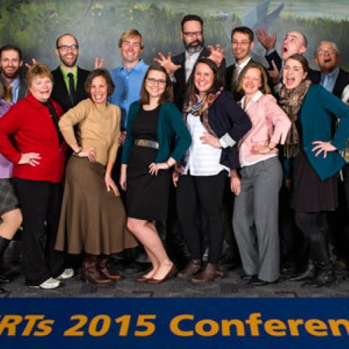 CERTs staff getting silly at the conference