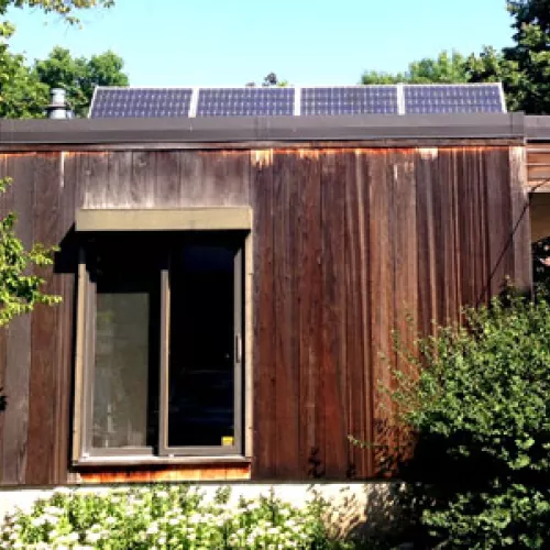 Solar Panels on roof of Close Associates