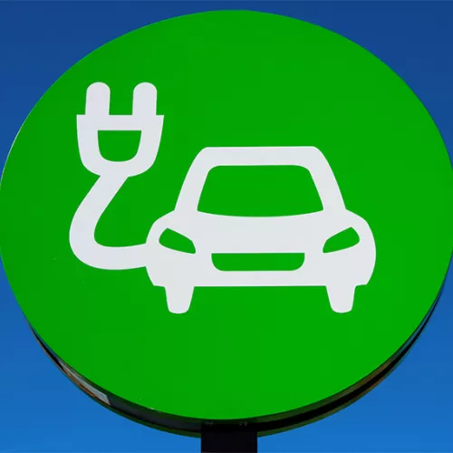 image of a car with a plug