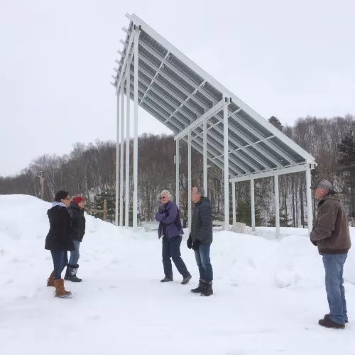 solar and snow
