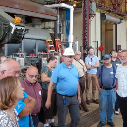 Touring NRRI's biomass research