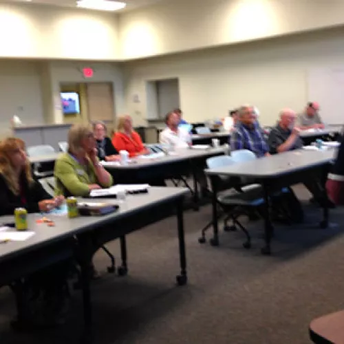 Sarah Hayden, Central CERT Coordinator, welcoming the crowd to the workshop