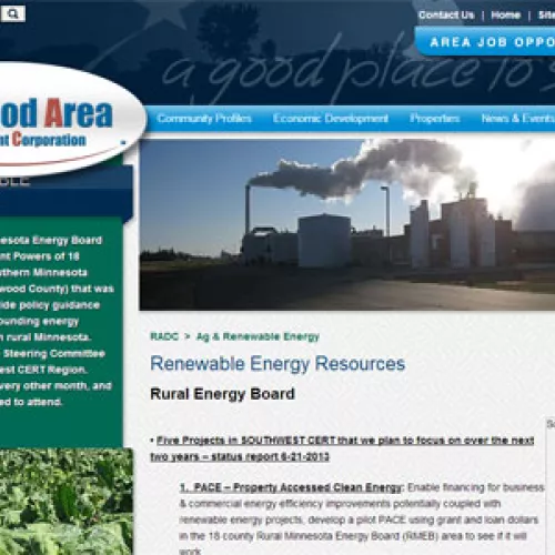 Redwood Area Development Corporation Website